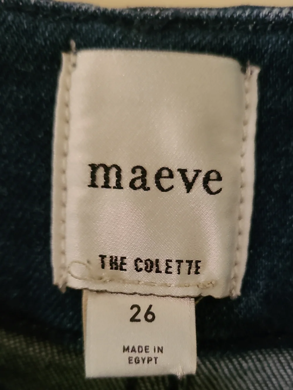 Maeve Anthroplogie The Colette Cropped Wide Leg Pants Jeans Dark Blue - Picture 4 of 16